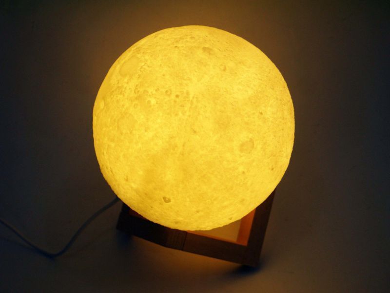 Настольный светильник RIAS 3D Moon Lamp (4_00076) 4_00076 фото