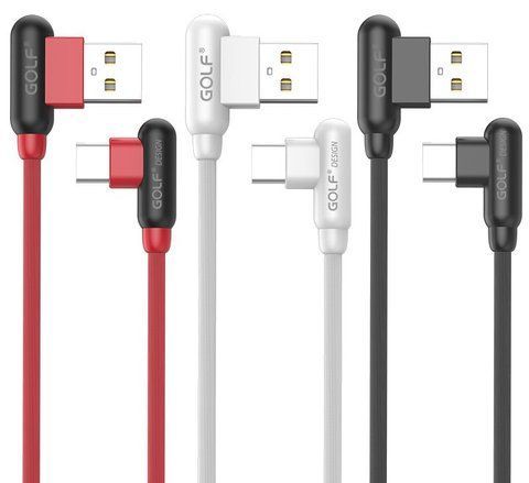Кабель синхронизации Golf GC-45 USB - Type-C 1 метр (случайный цвет) (3_00670) 3_00670 фото