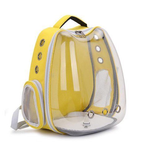 Рюкзак для перенесення домашніх тварин CosmoPet CP-102 39х35х23см Yellow (3_06646) 3_06646 фото