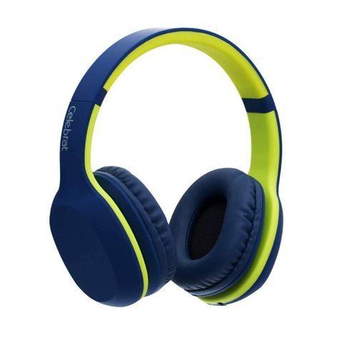 Беспроводные наушники Celebrat A18 Bluetooth Yellow-Blue (2_008005) 2_008005 фото