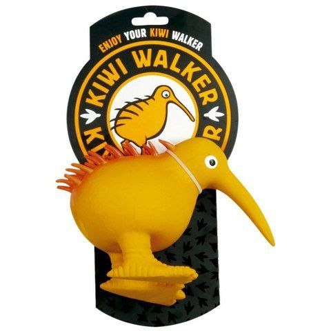 Іграшка Kiwi Walker для собак Птах Ківі помаранчевий 15,5 см (8_00858) 8_00858 фото
