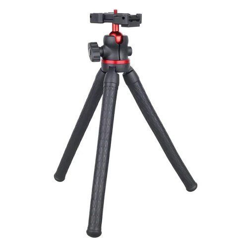 Трипод гнучкий RIAS DT45 для телефону та фотоапарата Black-Red (3_03942) 3_03942 фото