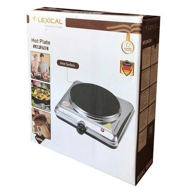 Электроплита настольная Lexical LHP-2702 1 конфорка керамическая 1500 Вт (2_009638) 2_009638 фото