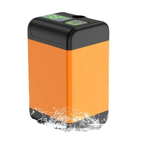 Портативный душ RIAS R-407 LCD с аккумулятором 6000 mAh Orange (3_07649) 3_07649 фото