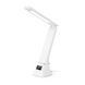 Настольная лампа RIAS TYV-2088 с часами и беспроводной зарядкой 15W White (3_08182) 3_08182 фото 1