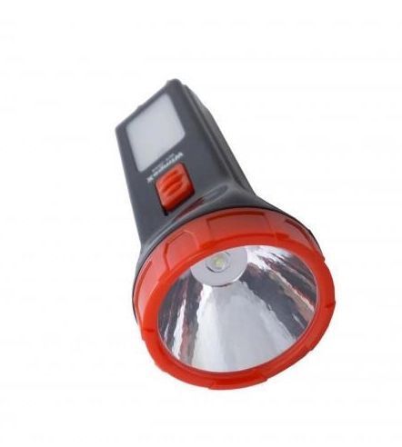 Фонарь ручной аккумуляторный Wimpex WX-2894 1+12 LED зарядка от сети Black (7_00858) 7_00858 фото