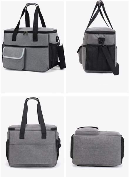 Дорожная сумка для животных CosmoPet CP-1034 с термоконтейнерами Grey (3_06647) 3_06647 фото