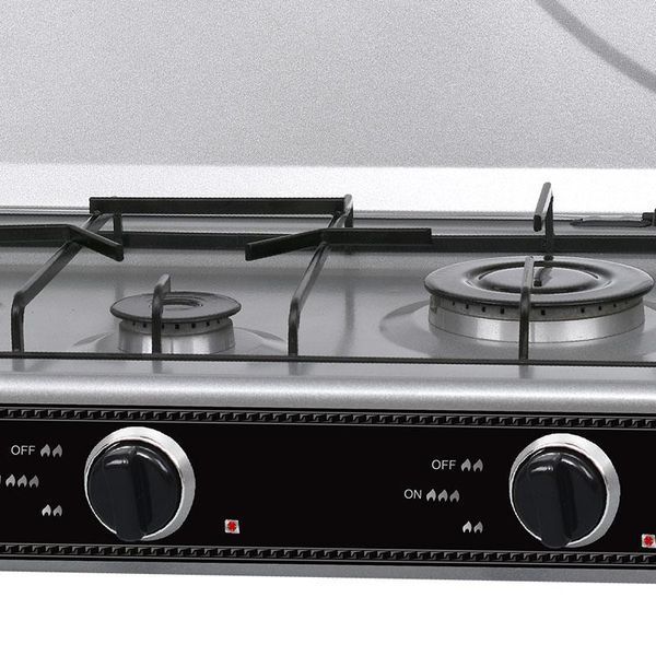 Газовая плита настольная Lexical LGS-2813-8 на 3 конфорки Silver (2_009397) 2_009397 фото