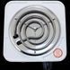 Электроплита настольная Crownberg CB-3740 1 конфорка дисковая 1000W White (7_02923) 7_02923 фото 2