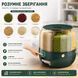 Контейнер-диспенсер для круп RIAS KF8983 з обертовим корпусом 24&times;24&times;24 см Emerald (3_08590) 3_08590 фото 5