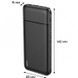 Внешний аккумулятор Power Bank Remax RPP-96 2xUSB Type-C 10000 mAh Black (3_02475) 3_02475 фото 2