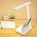 Настольная светодиодная лампа RIAS BL-3301 аккумуляторная с органайзером 60W White (3_07977) 3_07977 фото 6
