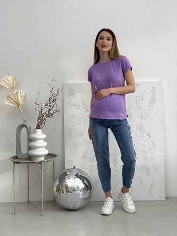 Джинси для вагітних WOW MOM FIT M Сині (1_5012) 1_5012_Bl_S фото