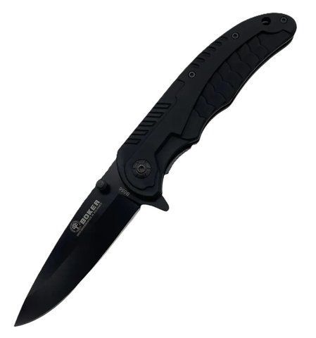 Складной нож Boker B056 с клипсой 21см Grey-Black (7_02951) 7_02951 фото