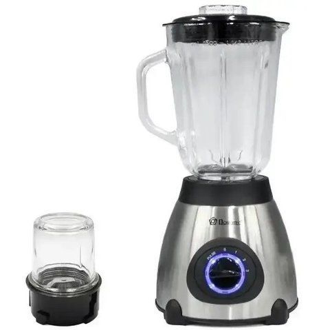 Блендер стаціонарний Domotec MS-6610 з кавомолкою 1.5L 100W Black (3_05305) 3_05305 фото