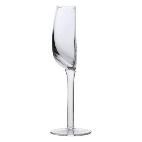 Бокал Half Glass HG-05 з асиметричною чашею 140 мл Transparent (3_08542) 3_08542 фото