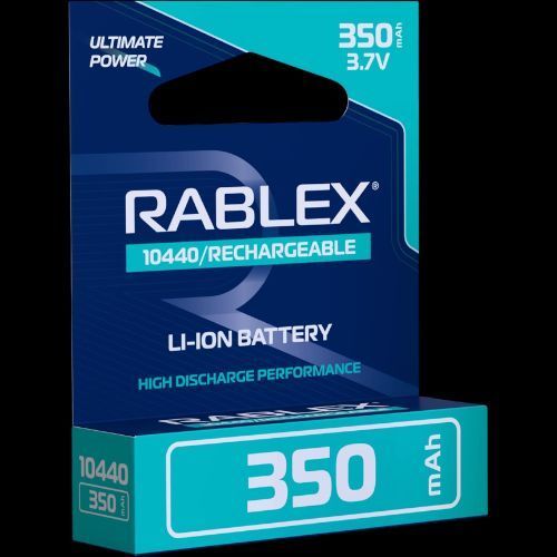 Акумулятор батарея Rablex 10440 Li-ion 350mAh 3.7V 1 шт (7_02925) 7_02925 фото