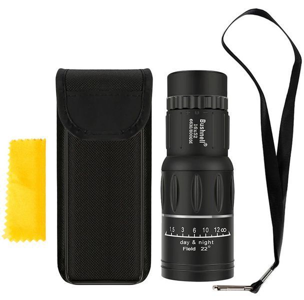 Монокуляр Bushnell 16x52 с чехлом Black (4_587137756) 4_587137756 фото