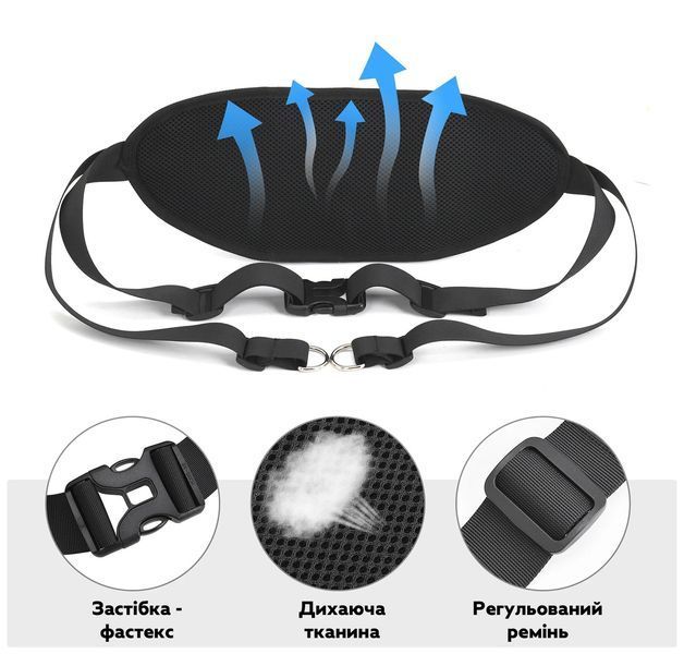 Сумка поясная CosmoPet CP-1035 для выгула собак 37х16х3см Dark Blue (3_06649) 3_06649 фото