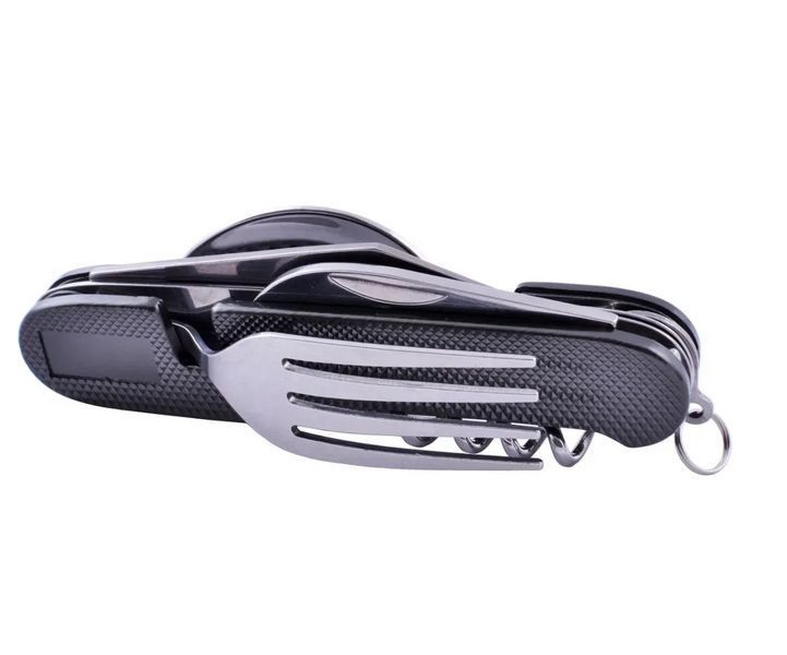 Мультиинструмент туристический Traveler A106 6в1 с Чехлом Black (7_03228) 7_03228 фото