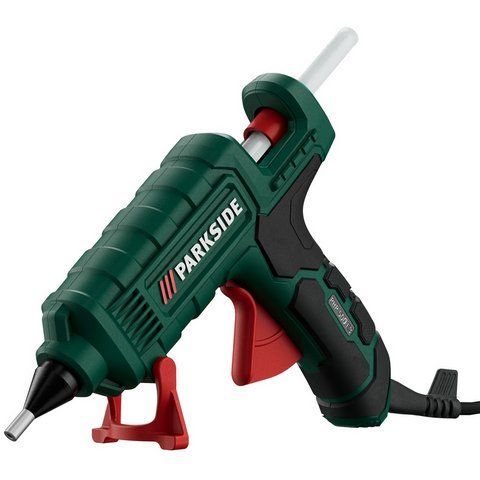 Клейовий пістолет PARKSIDE PHP 500 E3 зі станцією та стрижнями 500W (3_08498) 3_08498 фото