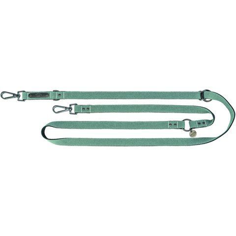 Повідок Trixie CityStyle V-Lead для собак бавовна M&ndash;L 2 м 20 мм світло-зелений (8_02421) 8_02421 фото