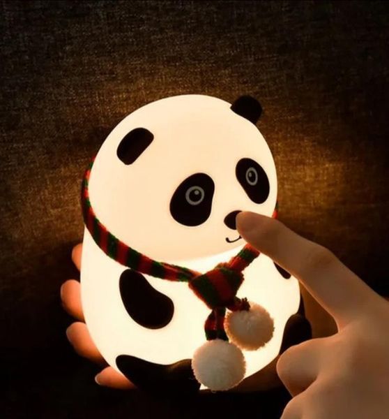 Ночной светильник силиконовая панда Light Panda с аккумулятором (3_04053) 3_04053 фото