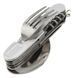 Мультиинструмент туристический RIAS L48 с вилкой ложкой и ножом Silver (7_03294) 7_03294 фото 1