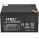 Акумулятор свинцево-кислотний UKC WST-12 12V 12Ah Black (3_02596) 3_02596 фото 2