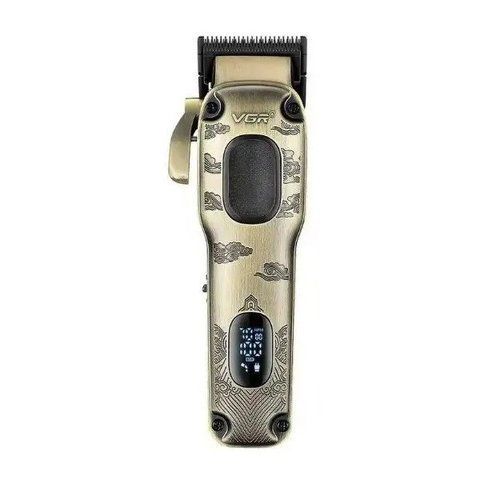 Машинка для стрижки волос VGR V-027 с LED-дисплеем 8 насадок 7W Copper (3_06920) 3_06920 фото