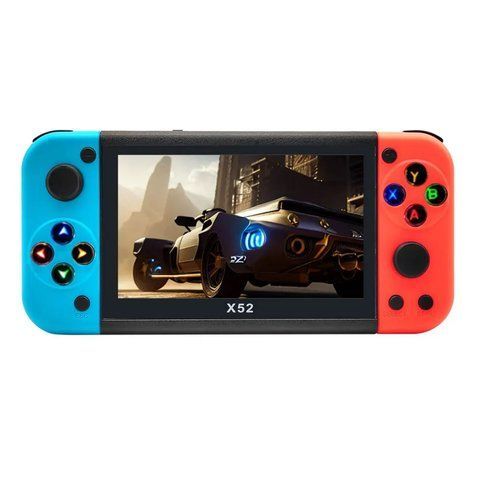 Игровая приставка консоль RIAS X52 5.1" IPS 8GB 27000 игр Blue-Red (3_05002) 3_05002 фото