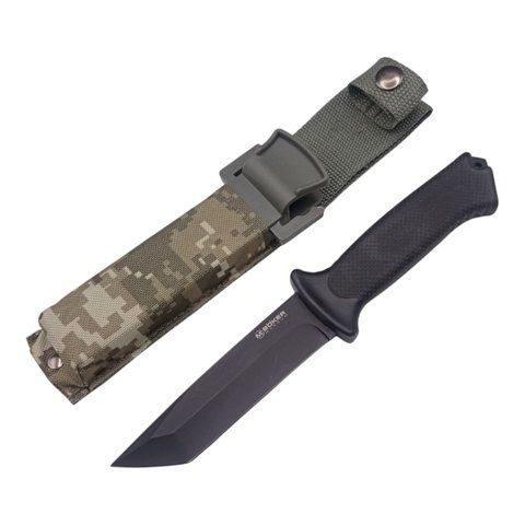 Тактический охотничий нож Boker Magnum Tanto с Чехлом 25см Black (7_02602) 7_02602 фото
