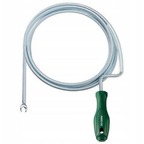 Сантехнічна спіраль PARKSIDE HG12014A для прочищення труб 3м 9мм Green (3_08593) 3_08593 фото