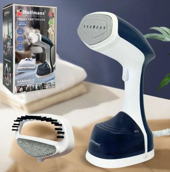 Ручной отпариватель для одежды Hoffmans HM-9038 250ml 1500W White (3_07390) 3_07390 фото
