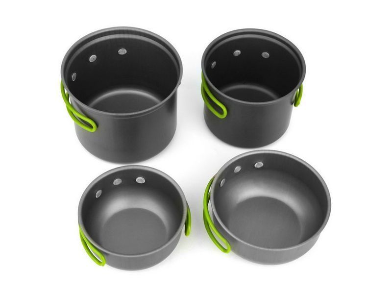 Набор посуды туристический Cooking Set SY-201 4 предмета (3_05985) 3_05985 фото