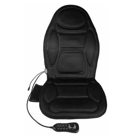 Масажна накидка RIAS Massage Cushion JB-616C з підігрівом + Пульт 12/220V Black (3_05477) 3_05477 фото