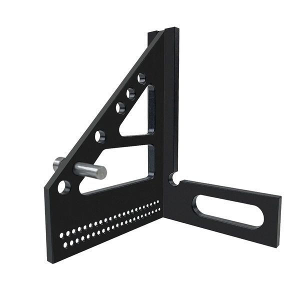 Разметочный столярный угольник US-107 3D Black (3_06656) 3_06656 фото