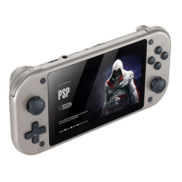 Игровая приставка консоль RIAS M17 4.3" IPS 128GB 15000 игр Grey (3_04700) 3_04700 фото
