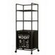 Корзина для белья с полками Washday 2 полки 130х42х32 см Black (3_08730) 3_08730 фото 1