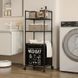 Корзина для белья с полками Washday 2 полки 130х42х32 см Black (3_08730) 3_08730 фото 4