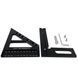 Разметочный столярный угольник US-107 3D Black (3_06656) 3_06656 фото 9