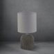 Настольная лампа LIVARNO Home 14177206L керамическая с текстильным абажуром 28 см Dark Grey-White (3_08549) 3_08549 фото 4