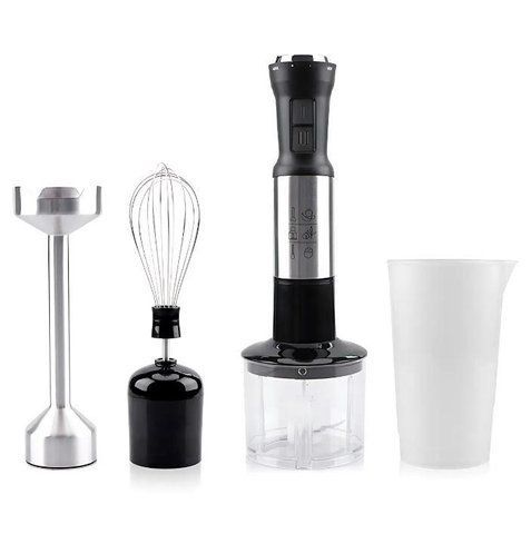Блендер занурювальний багатофункціональний Hoffmans HM-8026 4в1 1000W Black (3_07222) 3_07222 фото