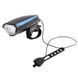 Фара для велосипеда RIAS FY-056 COB 3xAAA с велозвоноком Black-Blue (7_00948) 7_00948 фото 2