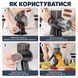 Терка-овочерізка ручна роторна RIAS JT242 з вакуумною присоскою 3-в-1 Blue (3_08650) 3_08650 фото 5