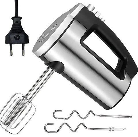 Миксер ручной Hoffmans HM-8839 6 скоростей 800W Silver (3_07347) 3_07347 фото