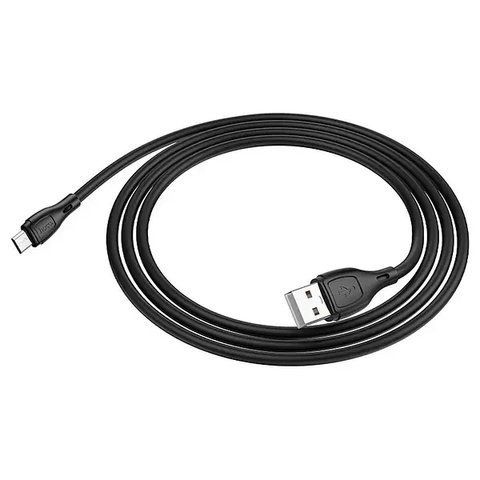 Кабель синхронізації Hoco X61 USB - microUSB 3A 1 м Black (7_01773) 7_01773 фото