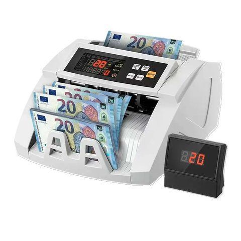 Счетчик банкнот RIAS WX-7252 с УФ-детекцией и выносным экраном White (3_08756) 3_08756 фото
