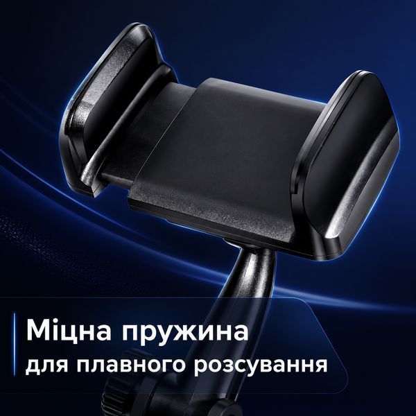 Автомобильный держатель для телефона RIAS BC-85 с регулировкой угла на зеркало заднего вида Black (3_08501) 3_08501 фото