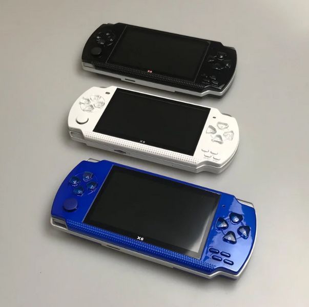 Ігрова приставка консоль PSP Х6 4.3" 8GB Black (2_008255) 2_008255 фото
